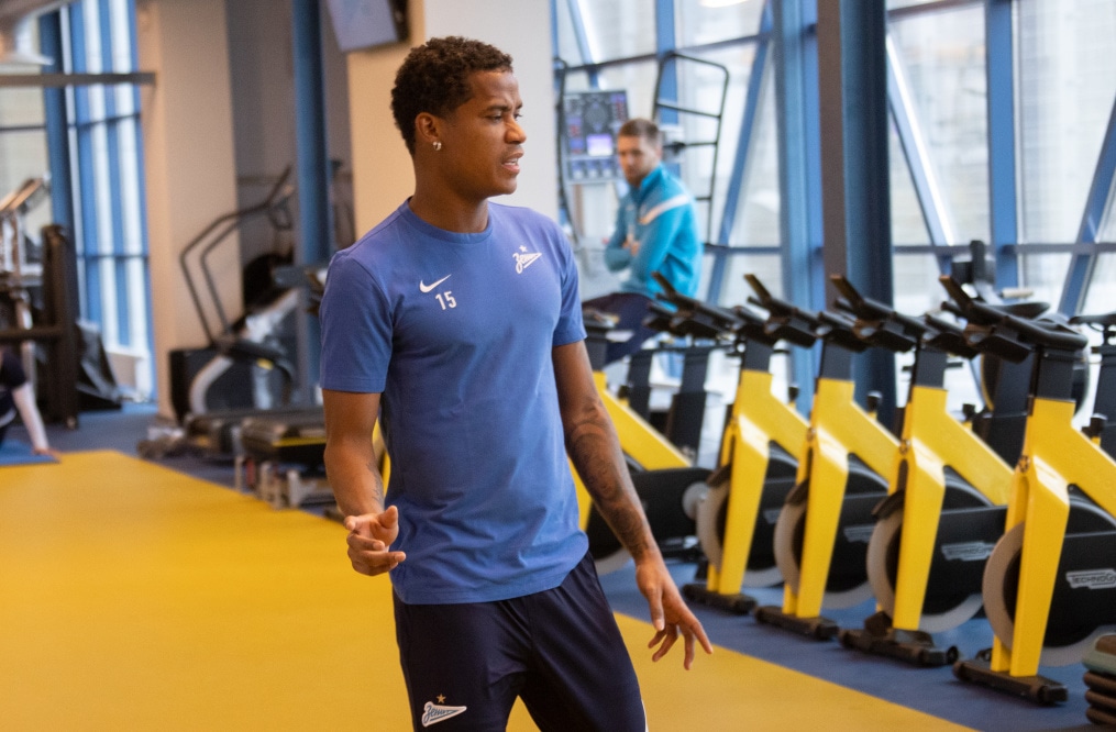 Открытая тренировка «Зенита» перед матчем с «Краснодаром»