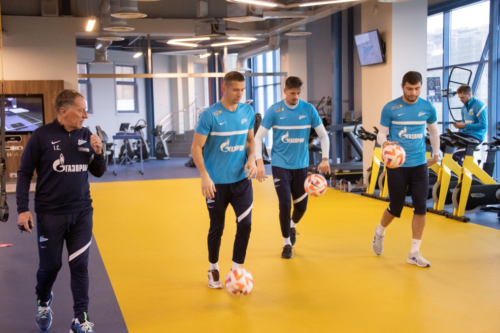 Открытая тренировка «Зенита» перед матчем с «Краснодаром»
