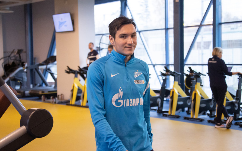 Открытая тренировка «Зенита» перед матчем с «Краснодаром»