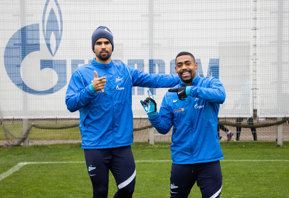 Открытая тренировка «Зенита» перед матчем с «Краснодаром»