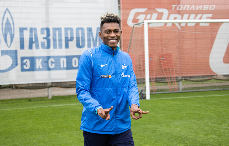 Открытая тренировка «Зенита» перед матчем с «Краснодаром»