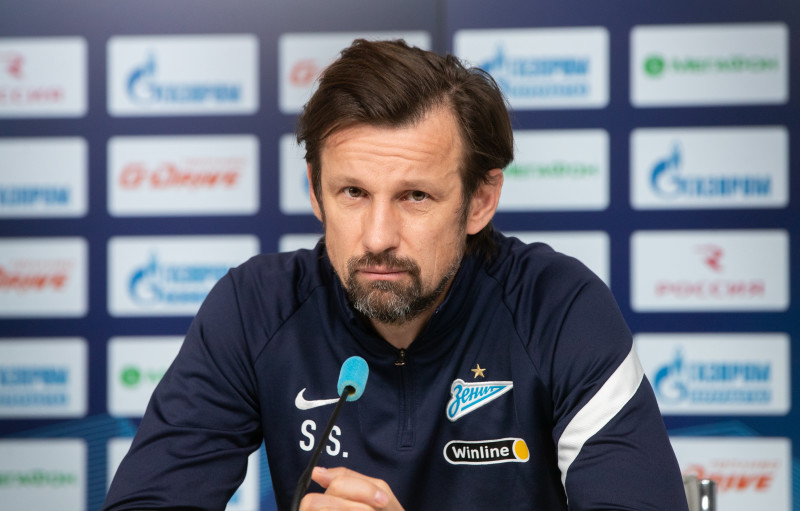 Пресс-конференция «Зенита» перед матчем с «Краснодаром»