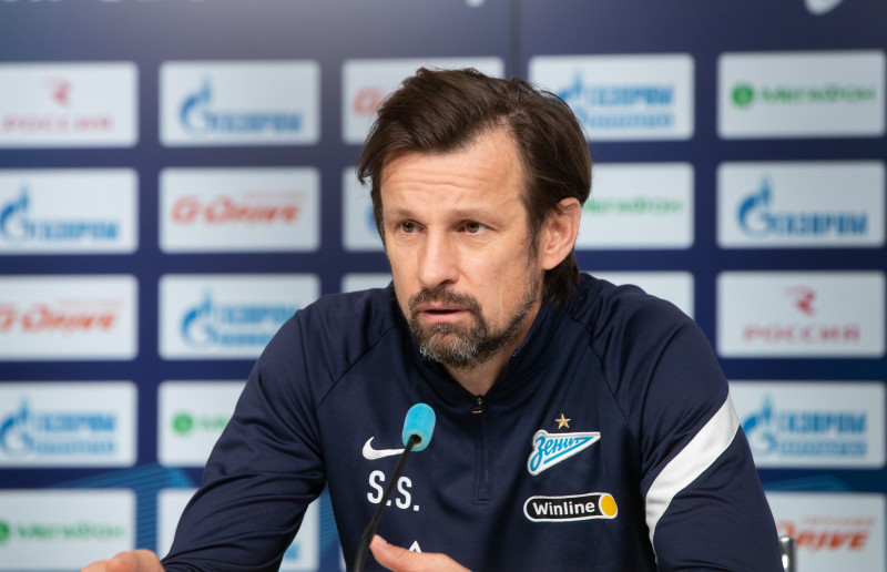 Пресс-конференция «Зенита» перед матчем с «Краснодаром»