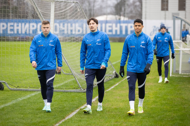 Открытая тренировка «Зенита» перед матчем с «Торпедо»