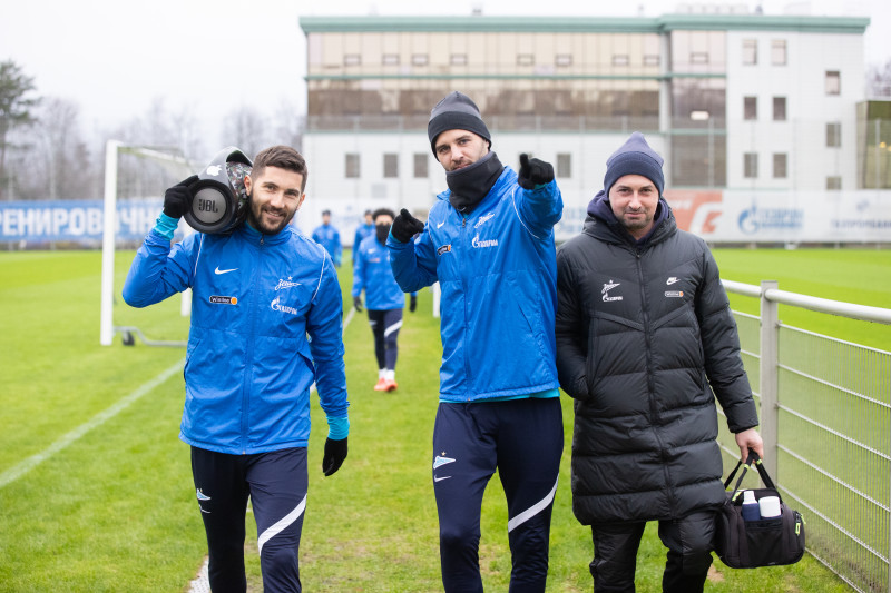 Открытая тренировка «Зенита» перед матчем с «Торпедо»