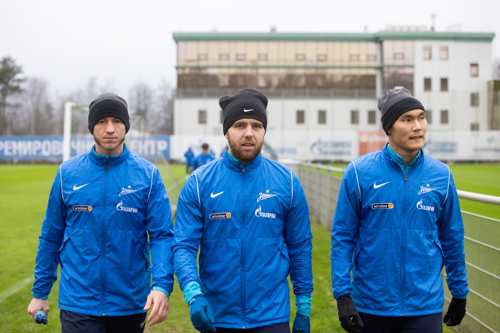 Открытая тренировка «Зенита» перед матчем с «Торпедо»
