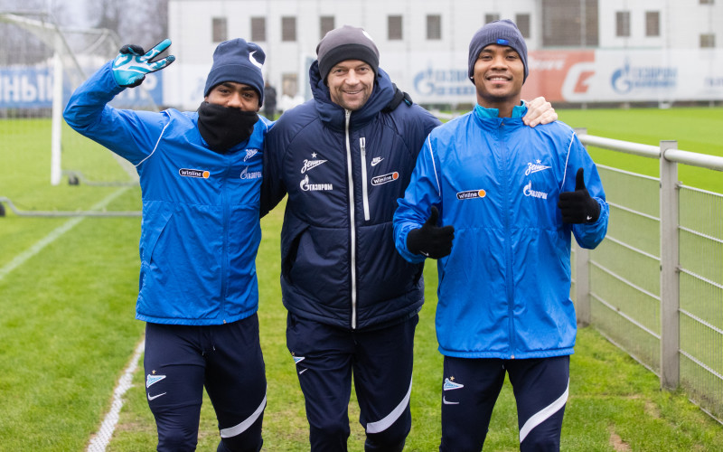 Открытая тренировка «Зенита» перед матчем с «Торпедо»