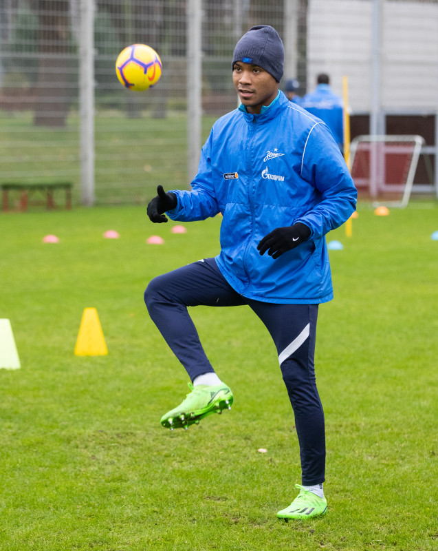 Открытая тренировка «Зенита» перед матчем с «Торпедо»