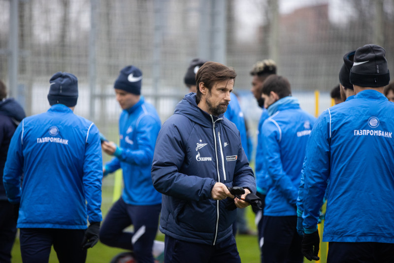 Открытая тренировка «Зенита» перед матчем с «Торпедо»