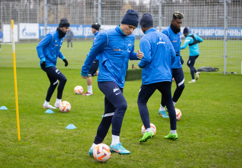Открытая тренировка «Зенита» перед матчем с «Торпедо»