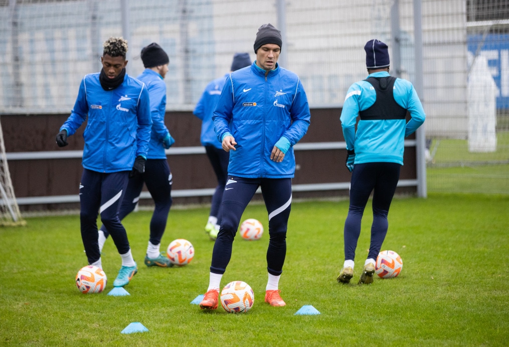 Открытая тренировка «Зенита» перед матчем с «Торпедо»