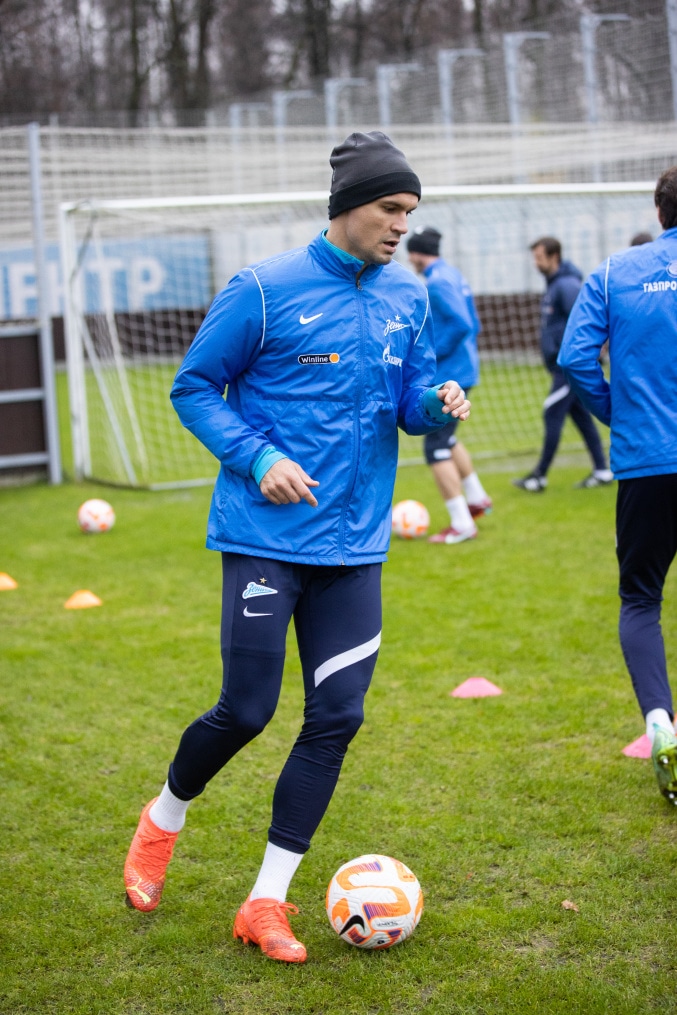 Открытая тренировка «Зенита» перед матчем с «Торпедо»