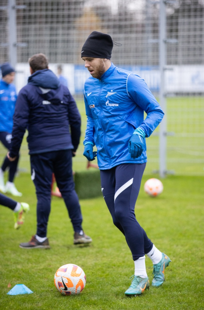 Открытая тренировка «Зенита» перед матчем с «Торпедо»