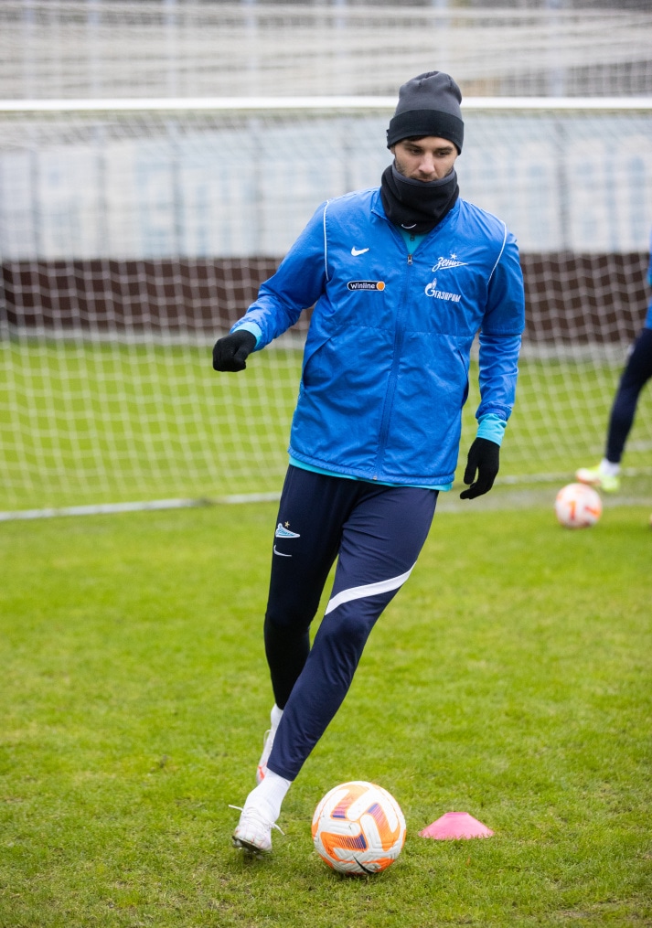 Открытая тренировка «Зенита» перед матчем с «Торпедо»