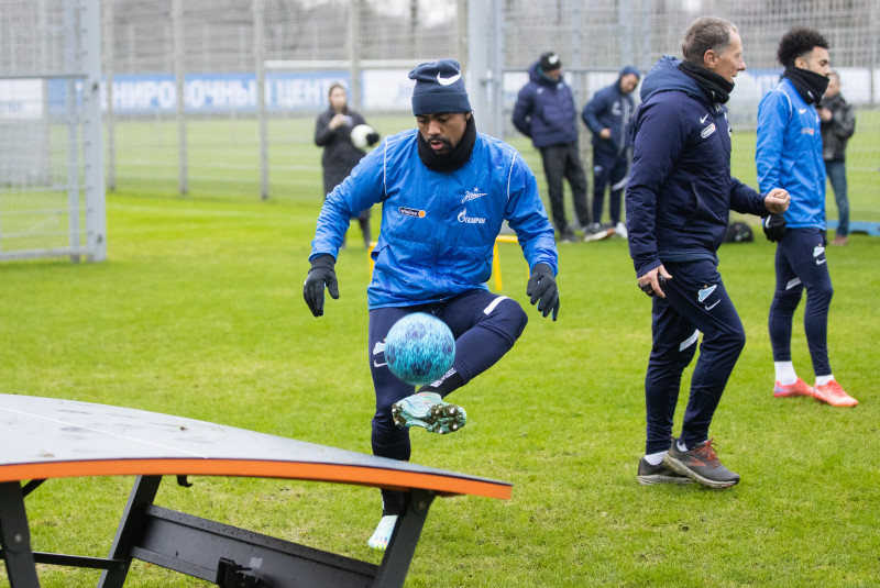 Открытая тренировка «Зенита» перед матчем с «Торпедо»