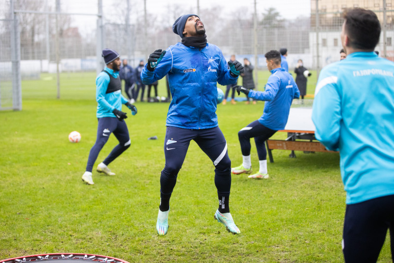 Открытая тренировка «Зенита» перед матчем с «Торпедо»