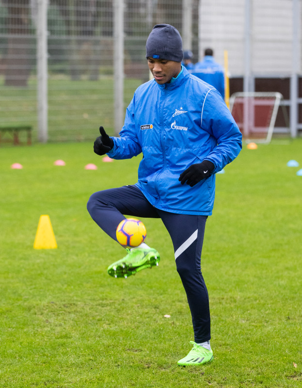 Открытая тренировка «Зенита» перед матчем с «Торпедо»