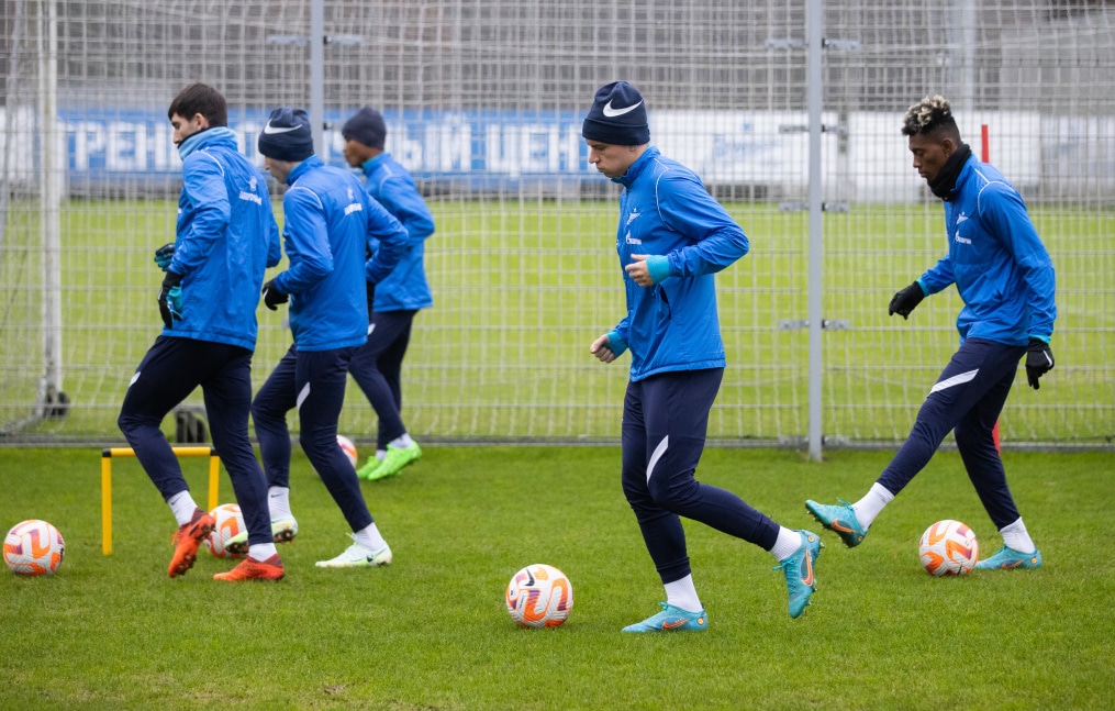 Открытая тренировка «Зенита» перед матчем с «Торпедо»