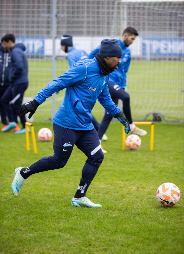 Открытая тренировка «Зенита» перед матчем с «Торпедо»