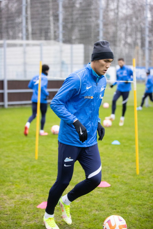 Открытая тренировка «Зенита» перед матчем с «Торпедо»