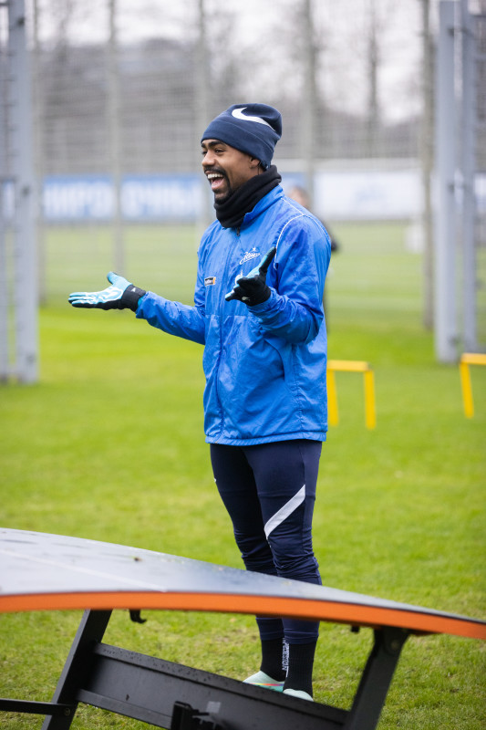 Открытая тренировка «Зенита» перед матчем с «Торпедо»