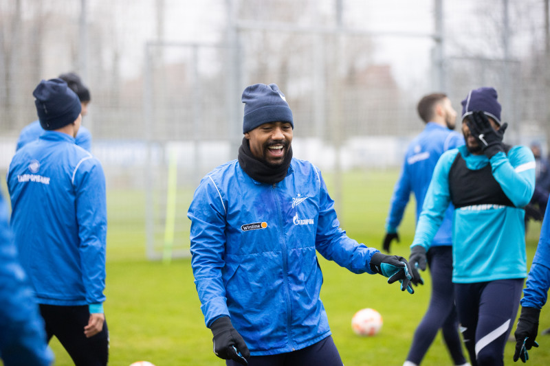 Открытая тренировка «Зенита» перед матчем с «Торпедо»