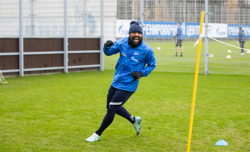 Открытая тренировка «Зенита» перед матчем с «Торпедо»