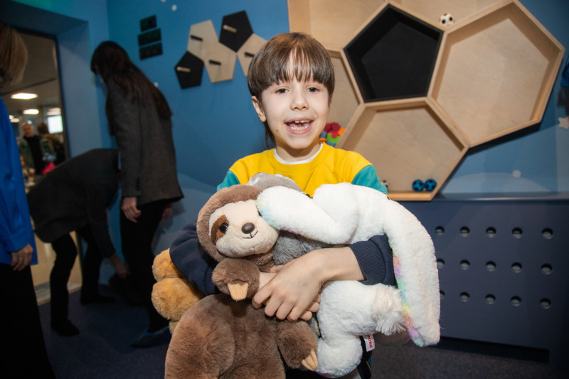 «Зенит» и фонд «Социальная ответственность» открыли сенсорную комнату на «Газпром Арене»