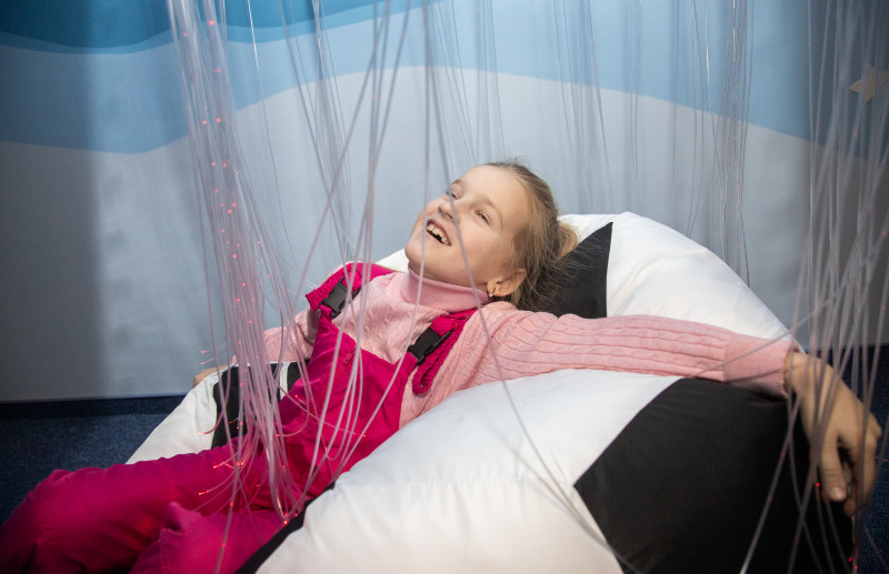 «Зенит» и фонд «Социальная ответственность» открыли сенсорную комнату на «Газпром Арене»