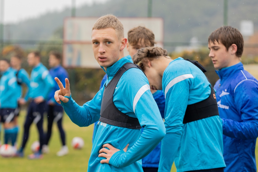 «Газпром» — тренировочные сборы «Зенита»-м в Турции: 28 ноября, утренняя тренировка