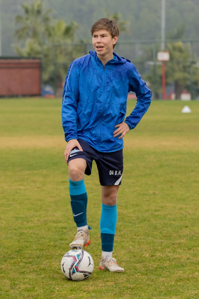 «Газпром» — тренировочные сборы «Зенита»-м в Турции: 28 ноября, утренняя тренировка