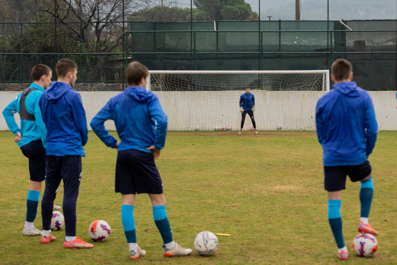 «Газпром» — тренировочные сборы «Зенита»-м в Турции: 28 ноября, утренняя тренировка