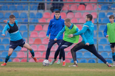 «Газпром» — тренировочные сборы «Зенита»-м в Турции: 28 ноября, утренняя тренировка