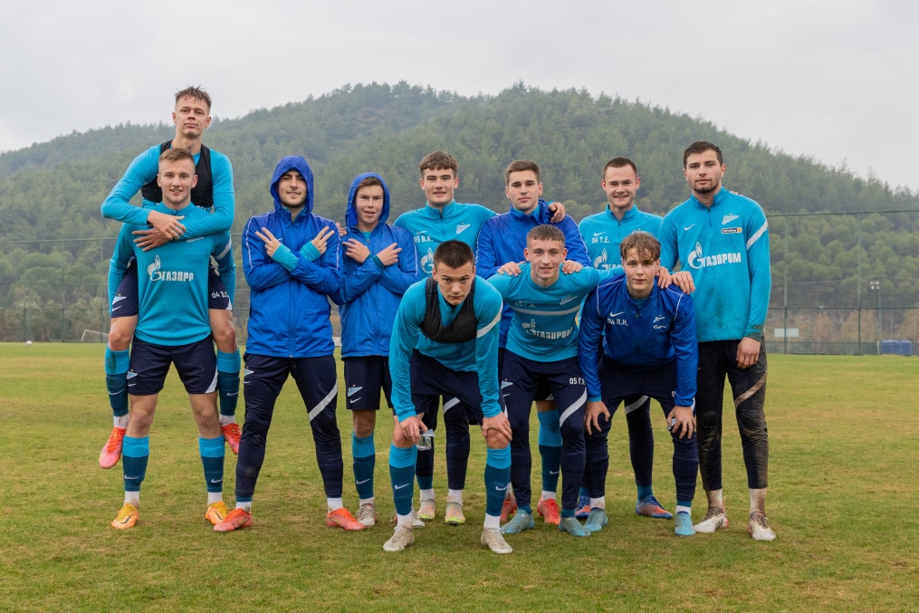 «Газпром» — тренировочные сборы «Зенита»-м в Турции: 28 ноября, утренняя тренировка