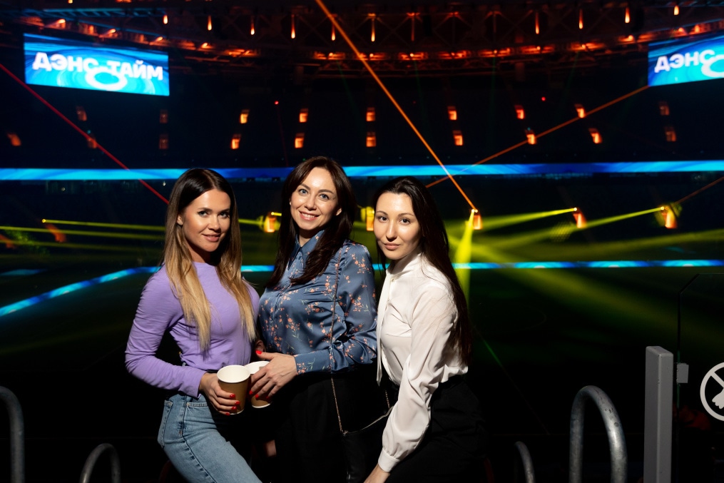 Премьерный показ шоу «Космос» на «Газпром Арене»