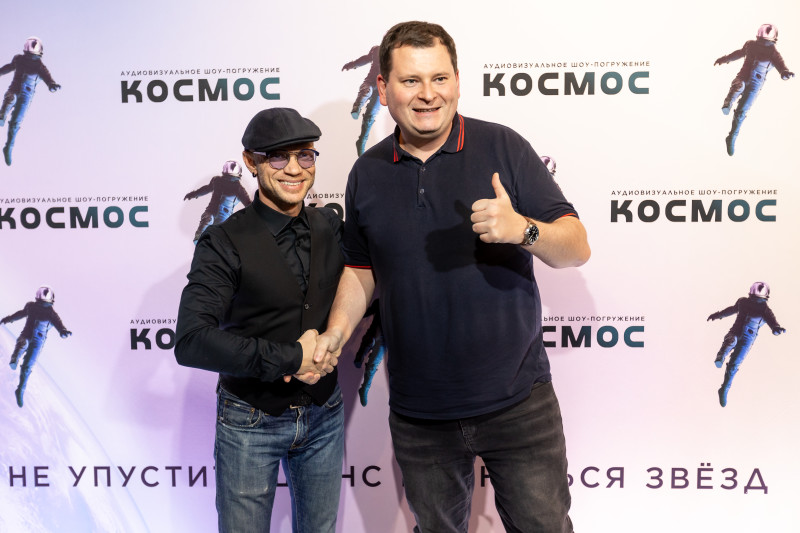 Премьерный показ шоу «Космос» на «Газпром Арене»
