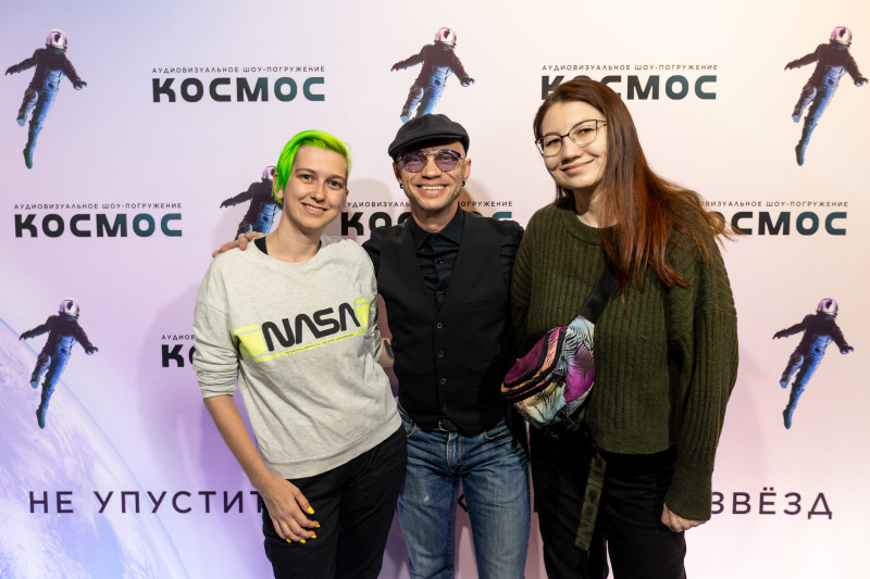 Премьерный показ шоу «Космос» на «Газпром Арене»