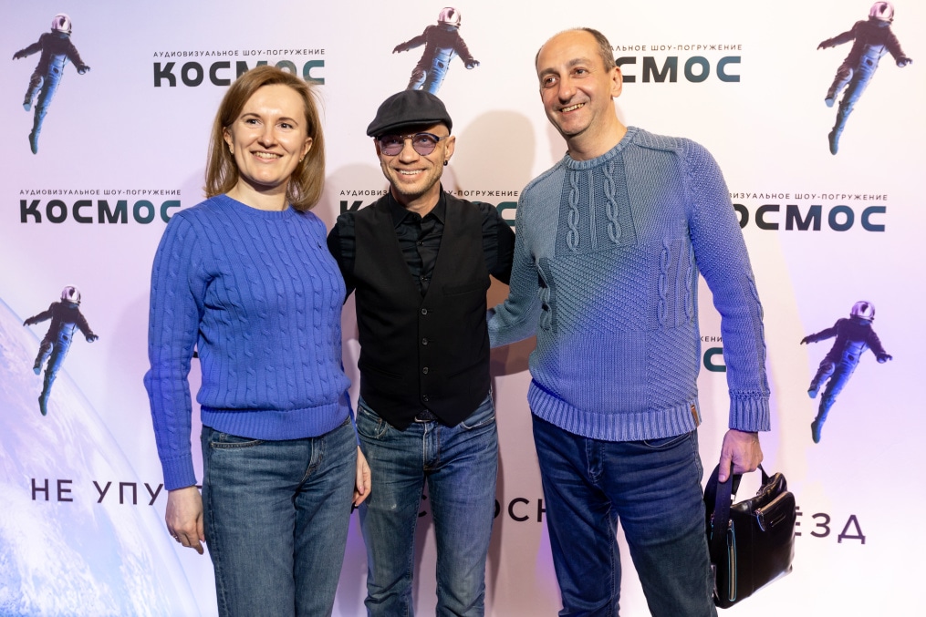 Премьерный показ шоу «Космос» на «Газпром Арене»