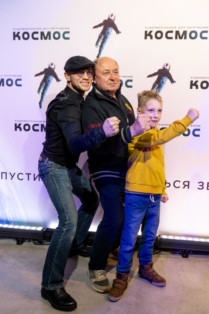 Премьерный показ шоу «Космос» на «Газпром Арене»