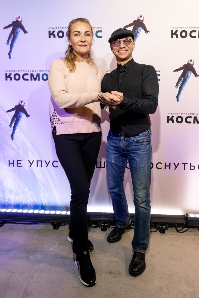 Премьерный показ шоу «Космос» на «Газпром Арене»