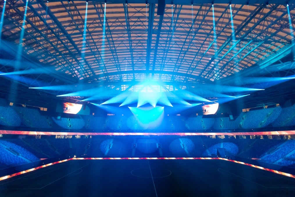 Премьерный показ шоу «Космос» на «Газпром Арене»