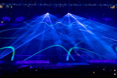 Премьерный показ шоу «Космос» на «Газпром Арене»