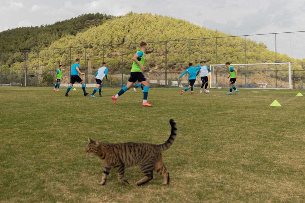 «Газпром» — тренировочные сборы «Зенита»-м в Турции: 21 ноября, утренняя тренировка