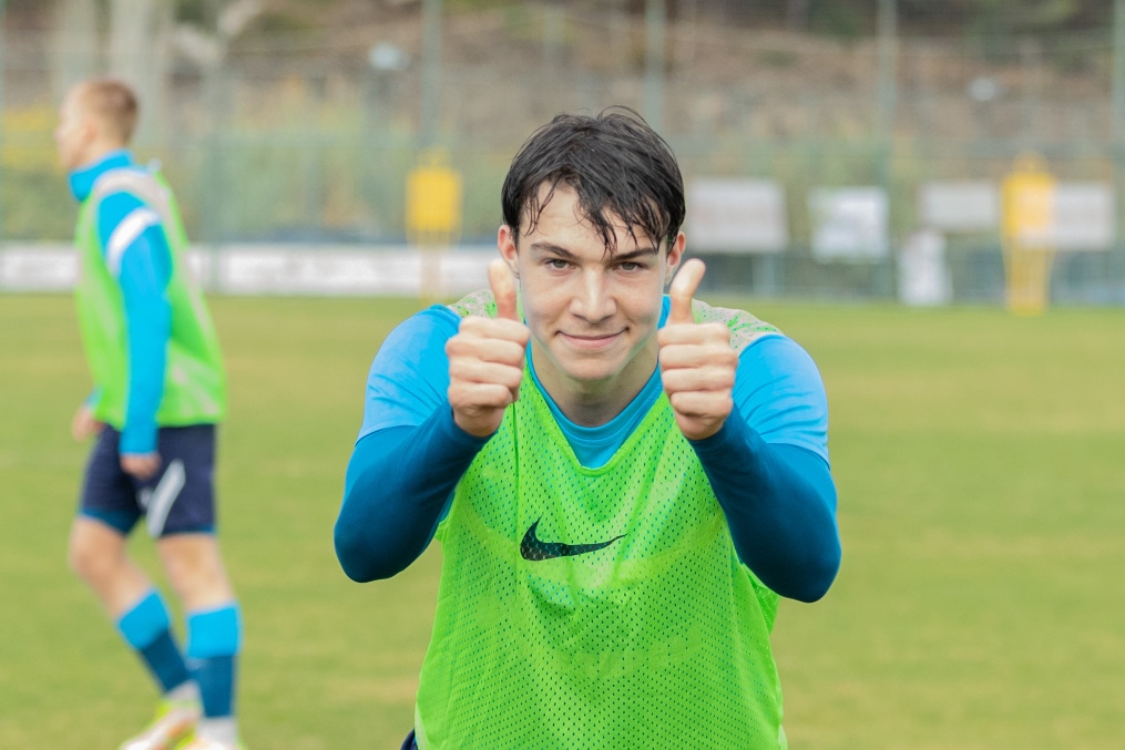 «Газпром» — тренировочные сборы «Зенита»-м в Турции: 25 ноября, утренняя тренировка