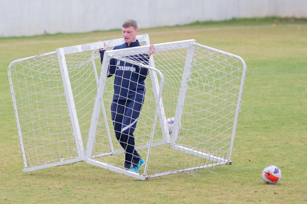 «Газпром» — тренировочные сборы «Зенита»-м в Турции: 25 ноября, утренняя тренировка