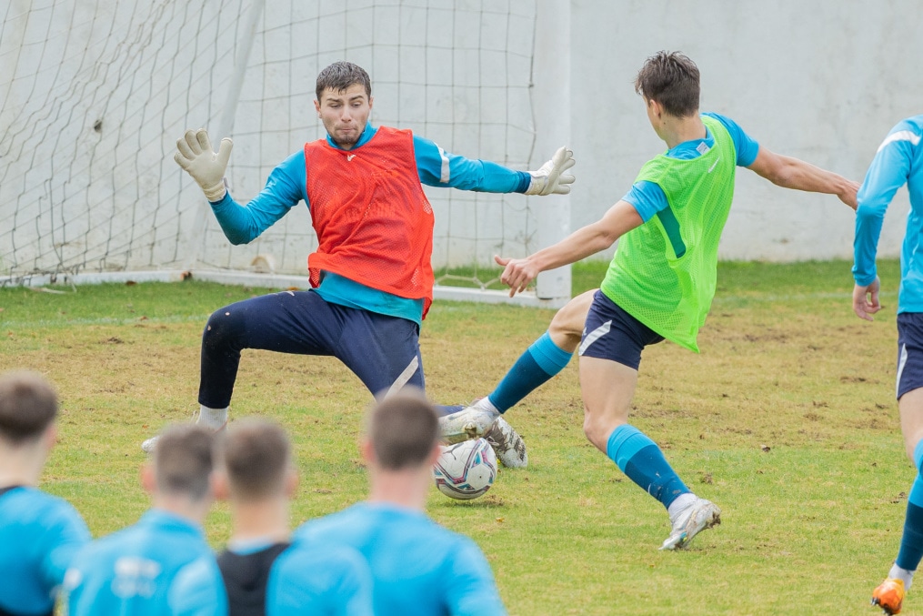 «Газпром» — тренировочные сборы «Зенита»-м в Турции: 25 ноября, утренняя тренировка