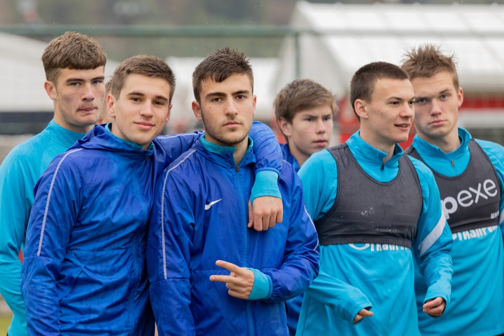 «Газпром» — тренировочные сборы «Зенита»-м в Турции: 28 ноября, утренняя тренировка