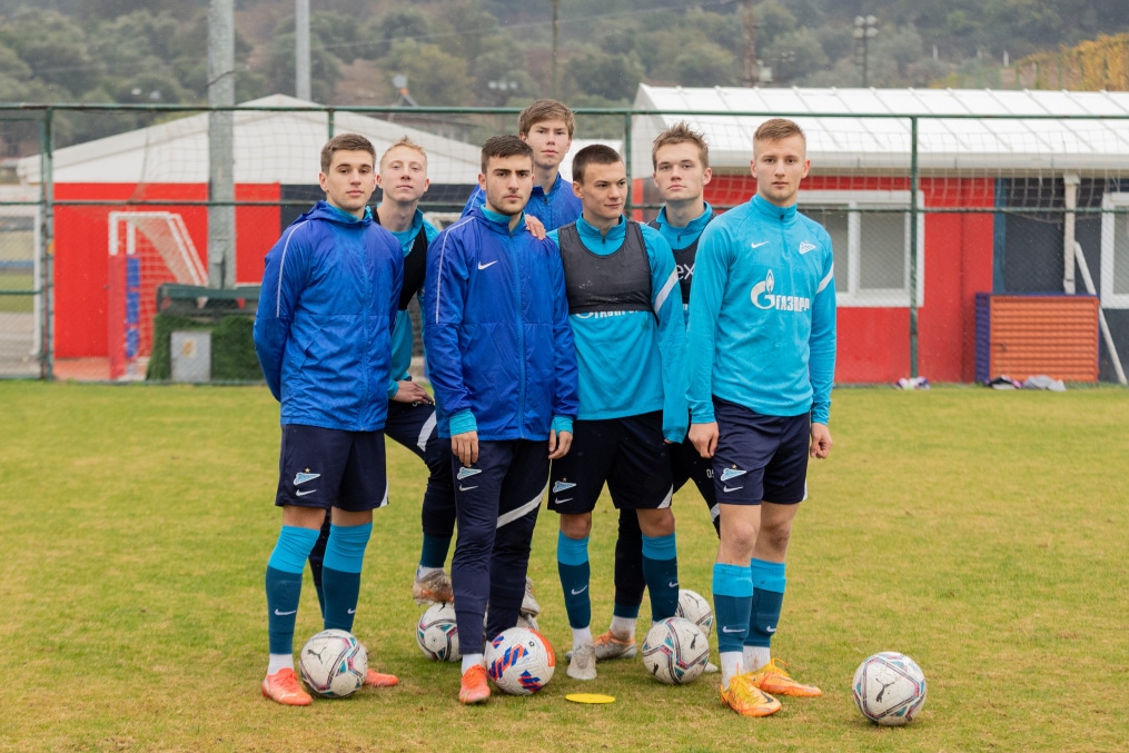 «Газпром» — тренировочные сборы «Зенита»-м в Турции: 28 ноября, утренняя тренировка