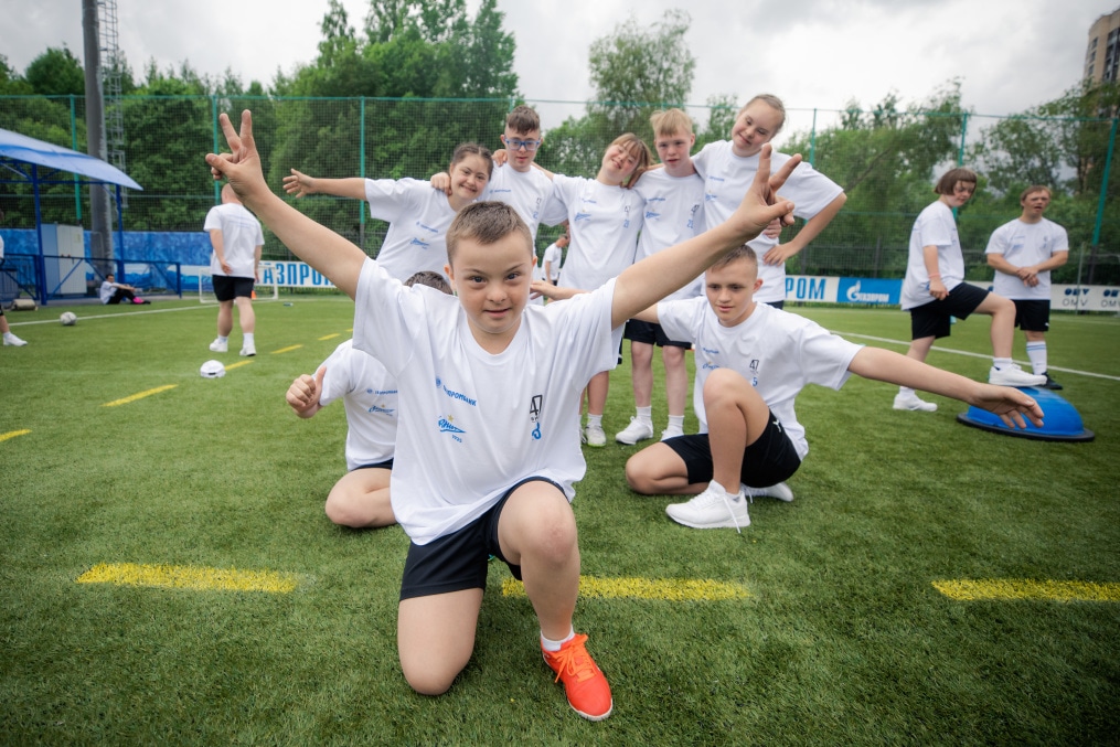 Сборы футболистов с ограниченными возможностями в «Газпром» — Академии