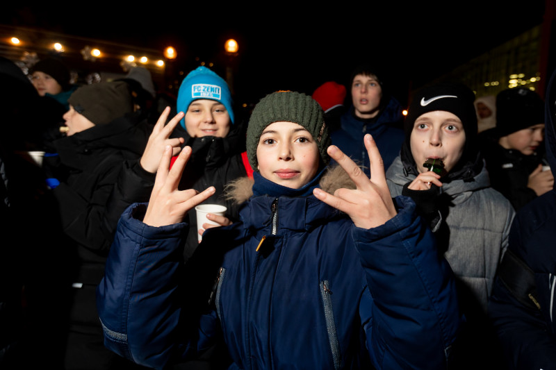 Новогодняя елка в «Газпром» — Академии